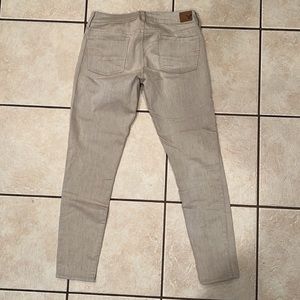 American Eagle tan jeans